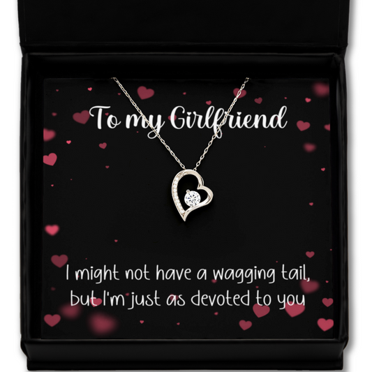 Gift for dog lover, girlfriend necklace, gift for girlfriend