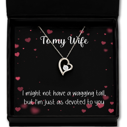 Gift for dog lover, wife necklace, gift for wife