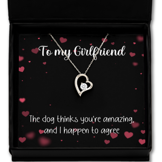 Gift for Dog Lover, Dog Lover Necklace, Girlfriend Necklace, Gift for Girlfriend