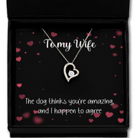 Load image into Gallery viewer, Gift for Dog Lover, Dog Lover Necklace, Wife Necklace, Gift for Wife
