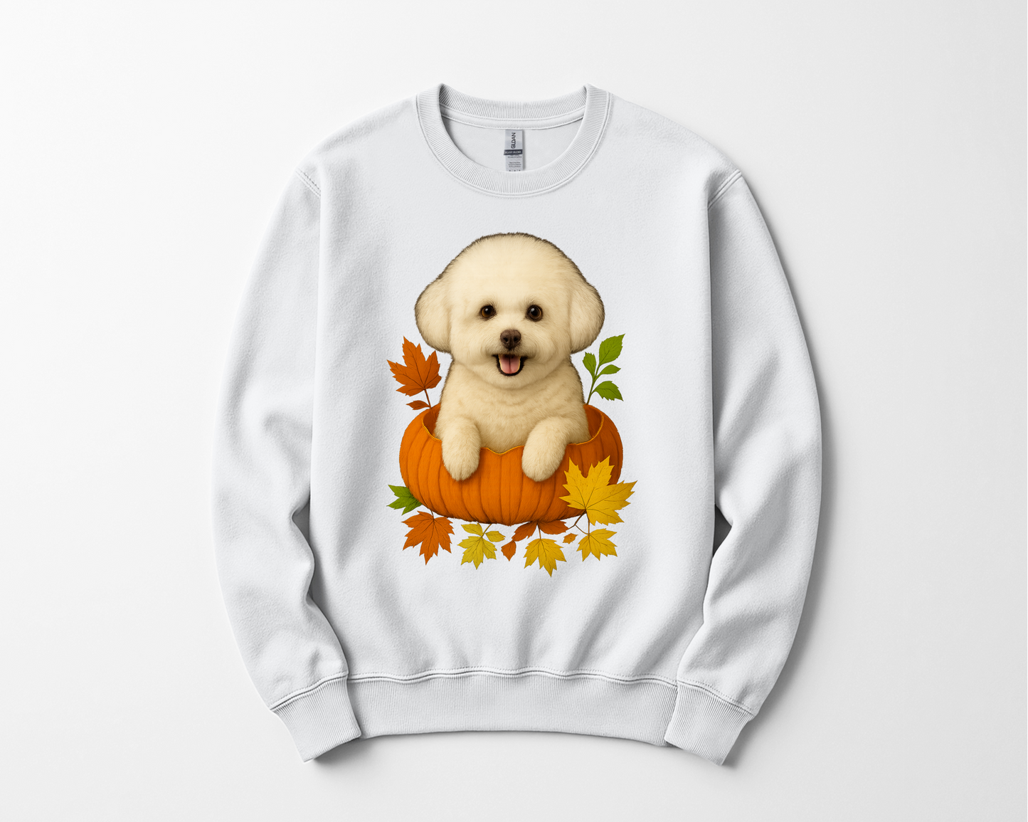 Bichon Frise Pumpkin Shirt