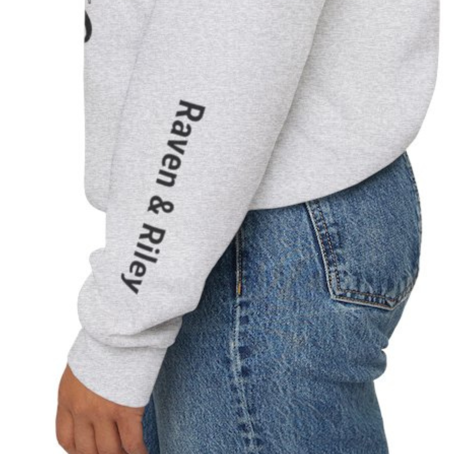 Personalized Dog Mom Sweatshirt, Custom Dog Names Sleeve, My Favorite People Have Paws Crewneck