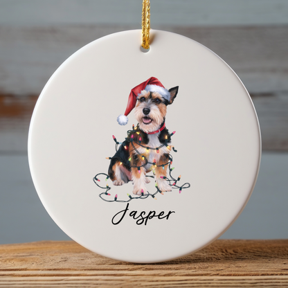 Norfolk Terrier Ornament, Custom Pet Keepsake
