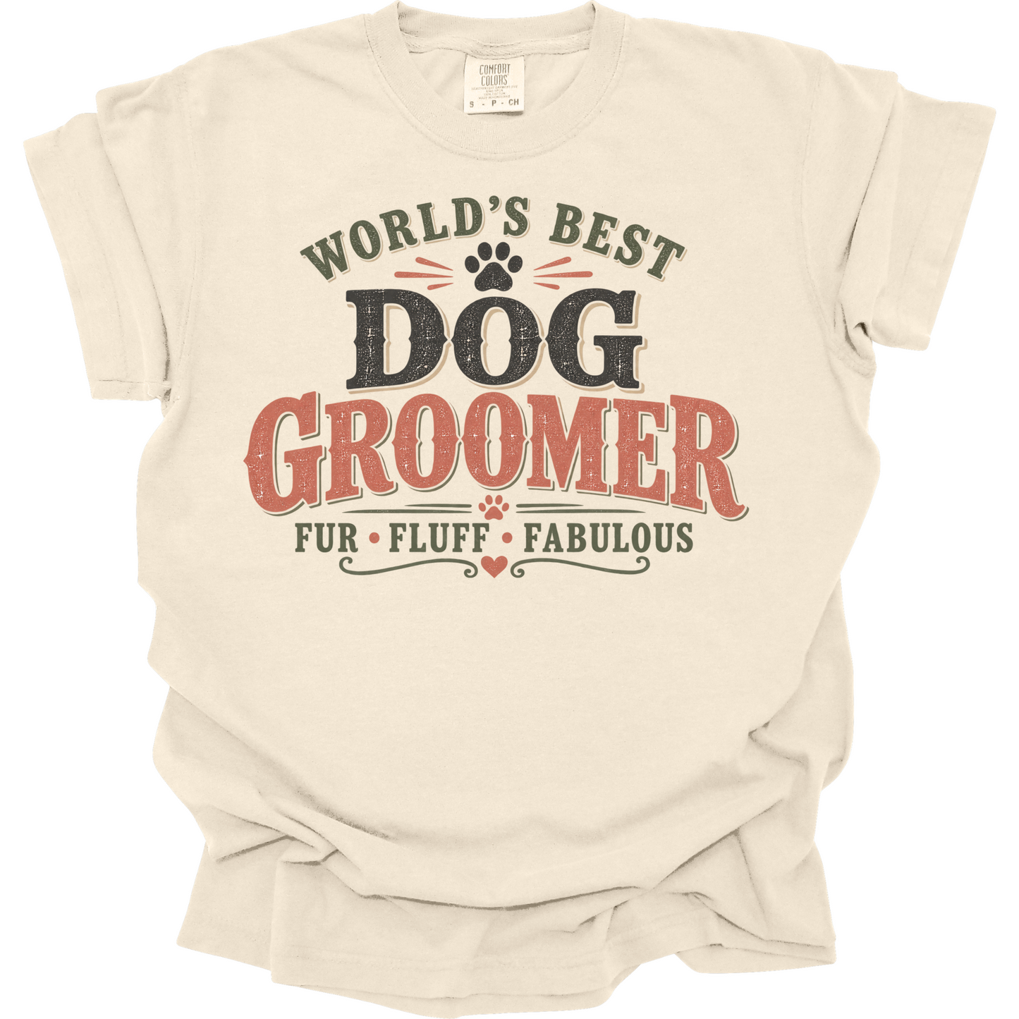 World's Best Dog Groomer Shirt