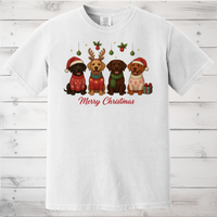 Load image into Gallery viewer, Merry Christmas Labrador Hoodie, Sweatshirt or Tee