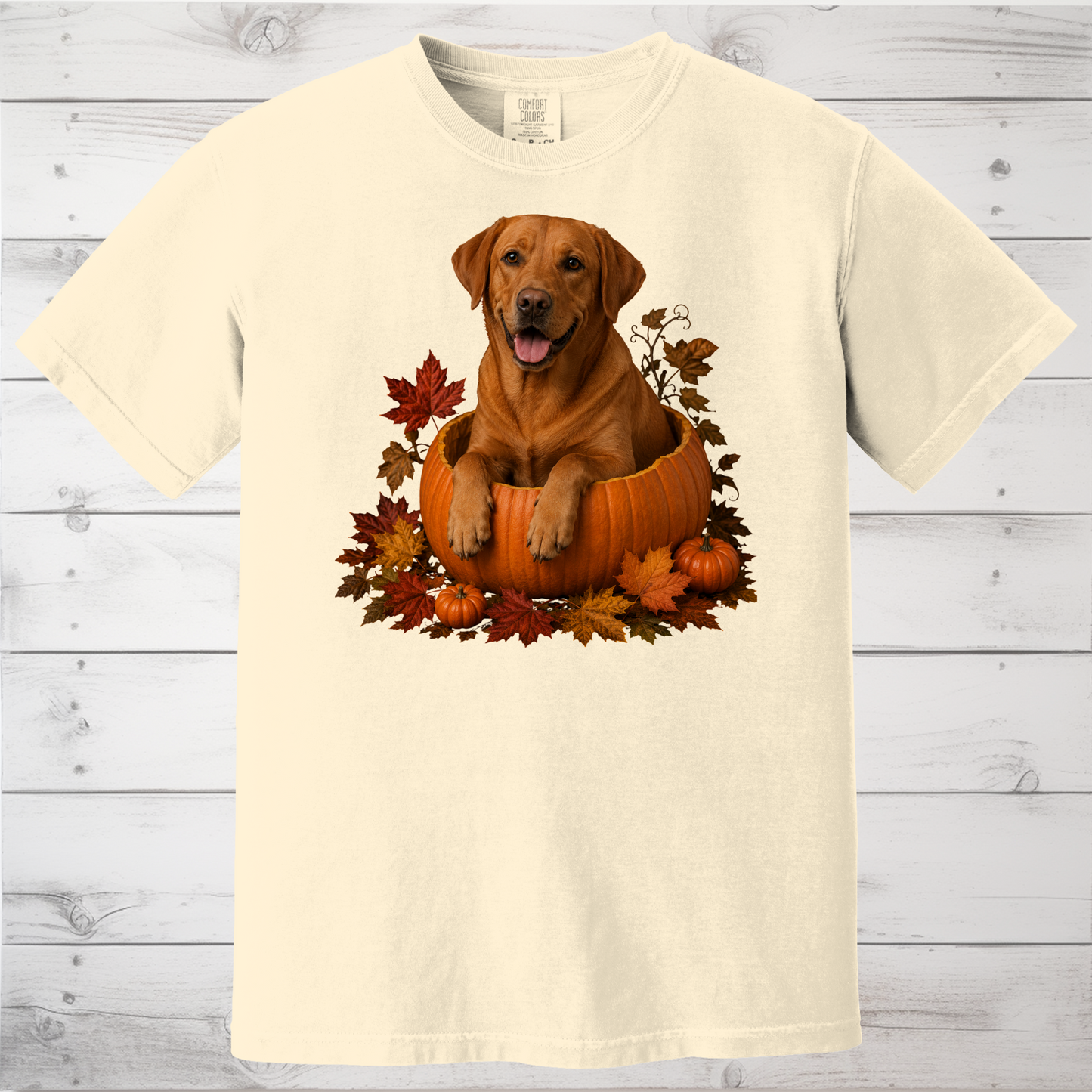 Fox Red Lab Pumpkin Shirt