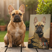 Load image into Gallery viewer, Custom Royal Dog Portrait, Personalized Renaissance Pet Painting-The General