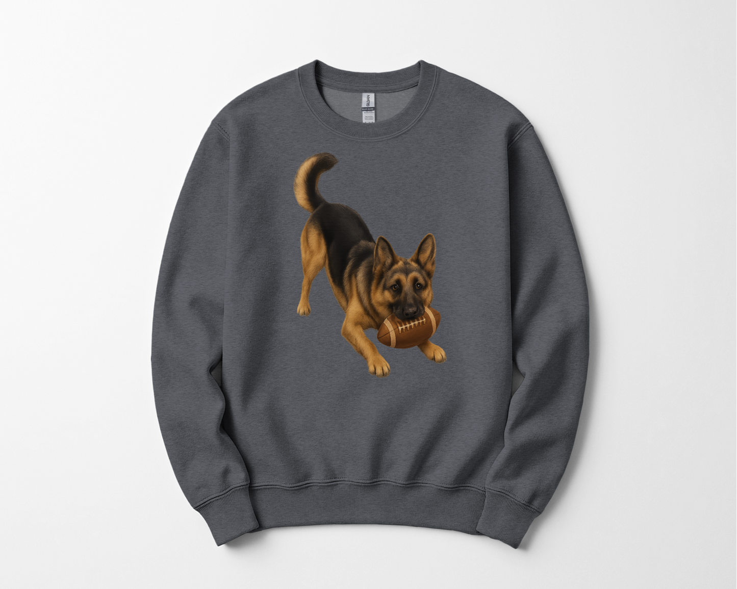 German Shepherd Football Sweatshirt