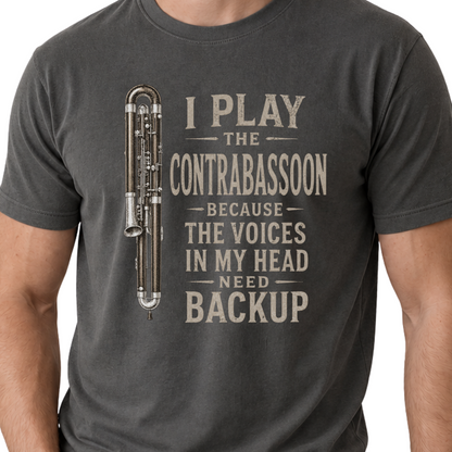 Funny Contrabassoon Shirt, Contrabassoon Player Gift, Orchestra Musician Tee