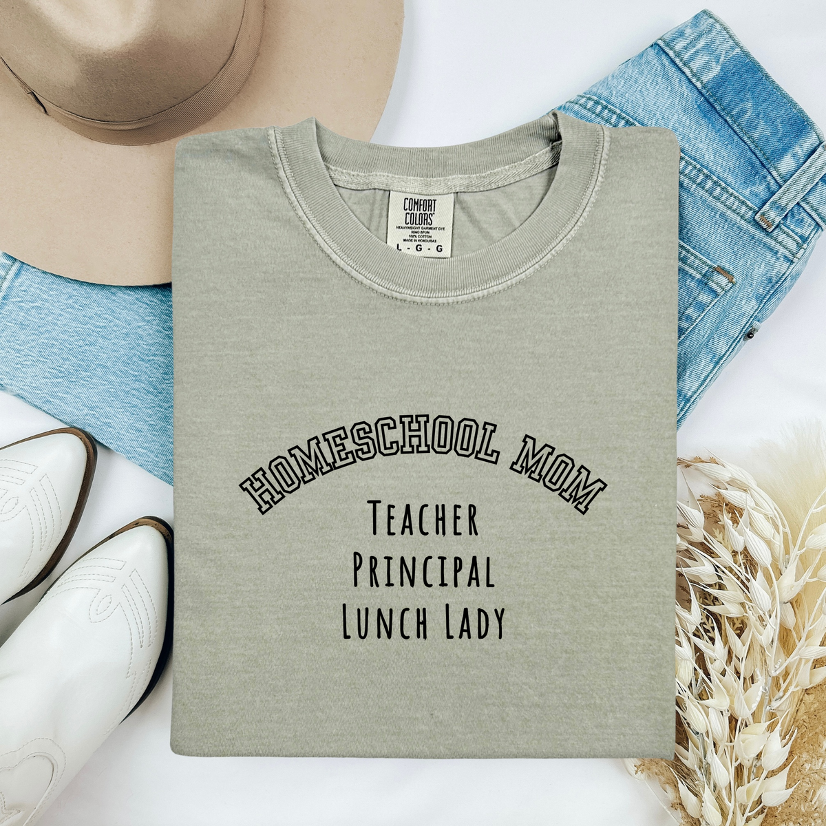 Funny Homeschool Mom Shirt, Teacher Principal Lunch Lady, Homeschool Life Tee for Moms, Mothers Day Tee for Homeschool Moms