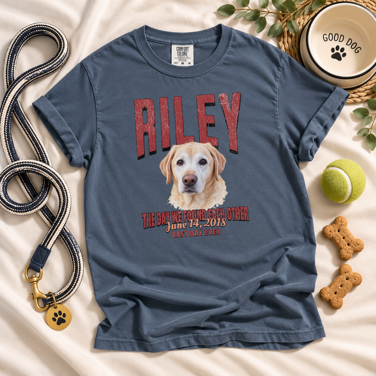 Personalized Gotcha Day Shirt, Dog Adoption Anniversary
