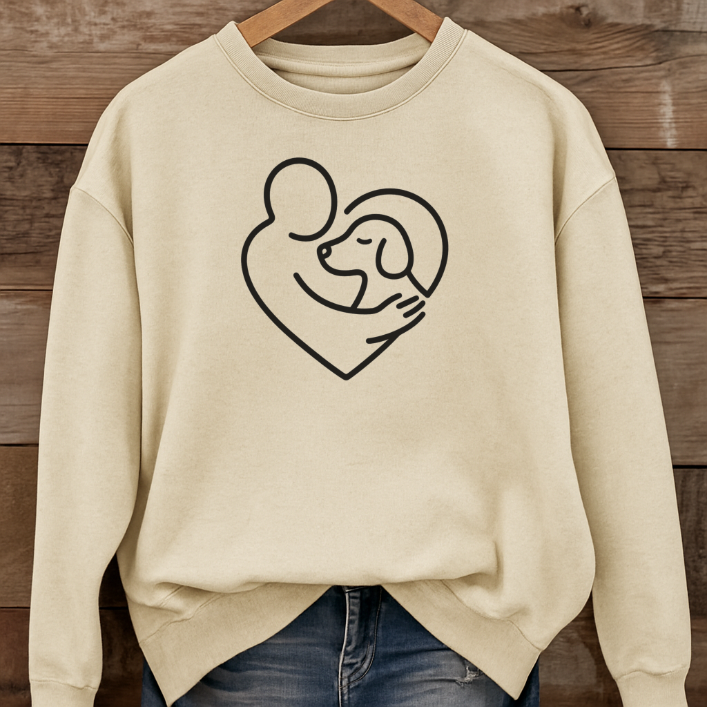Hug Your Hound Day Sweatshirt or Hoodie, Dog Lover Gift for Pet Parents