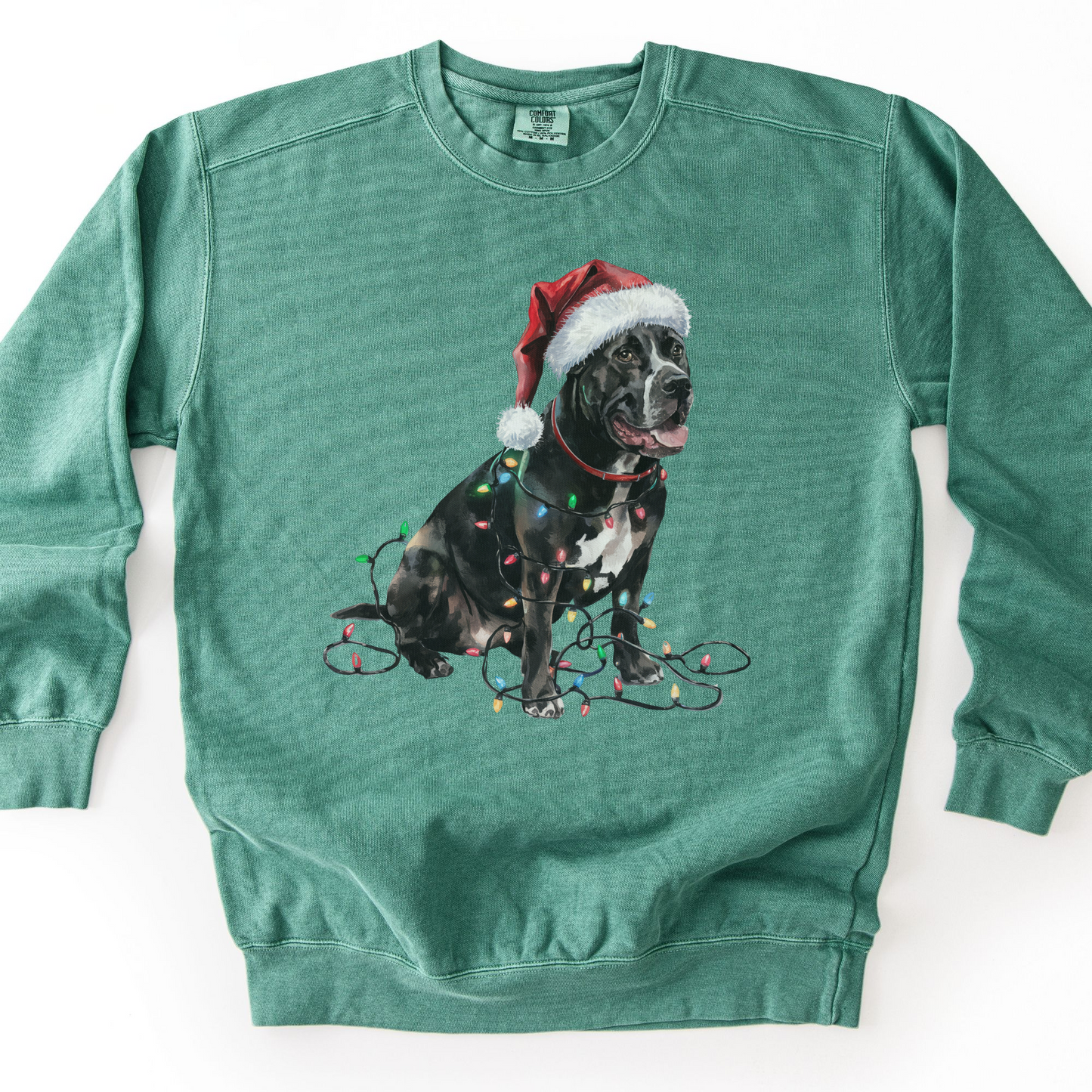 Cane Corso Christmas Lights Sweatshirt