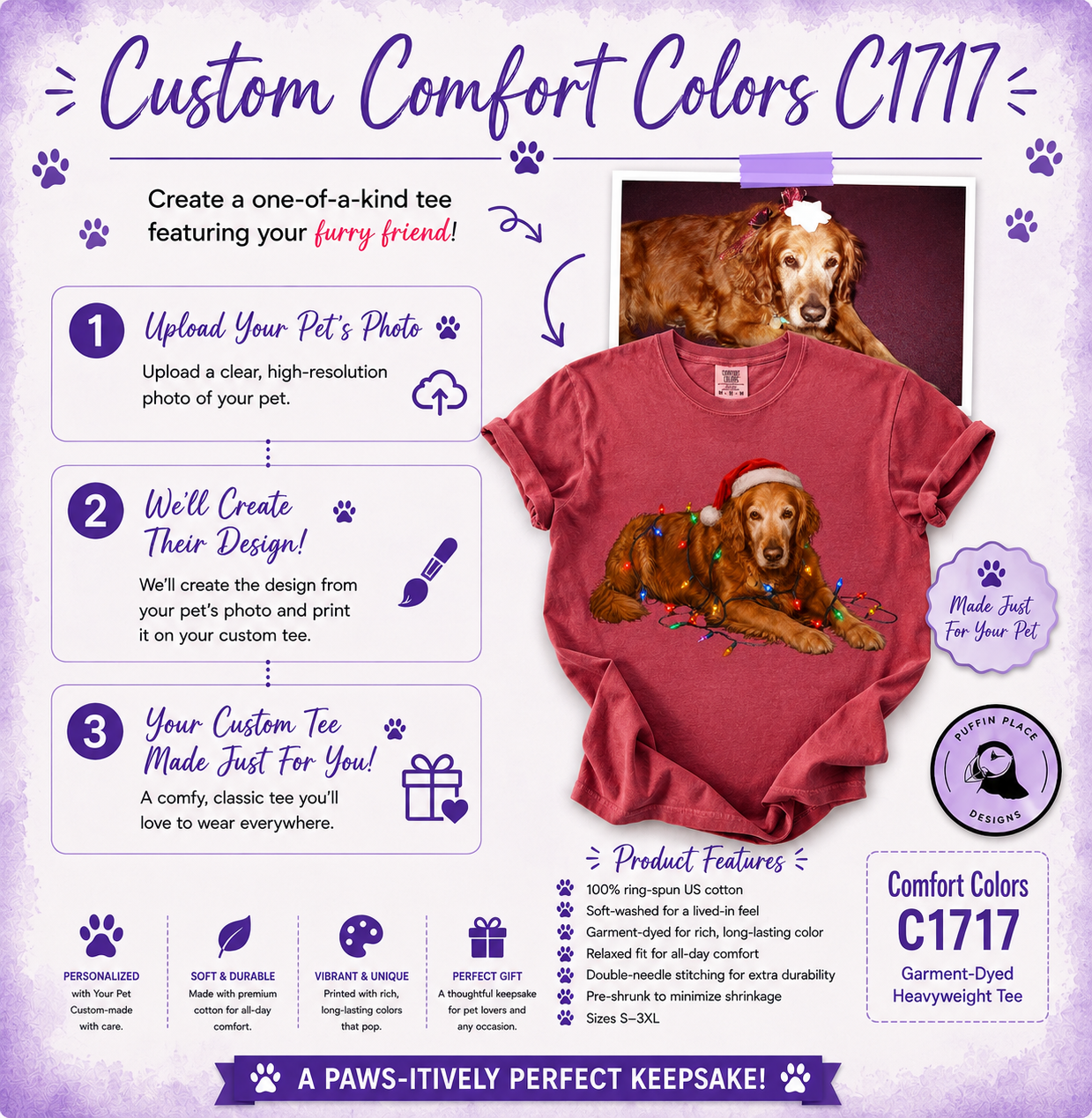 Custom Pet Football T-Shirt