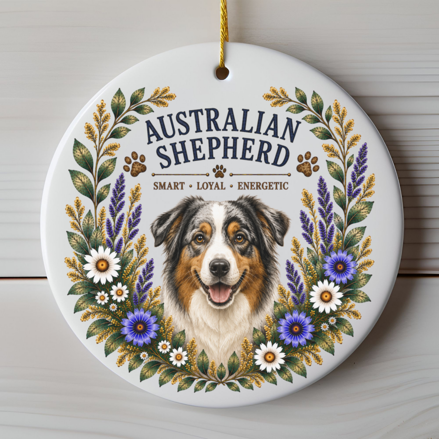 Australian Shepherd Ornament