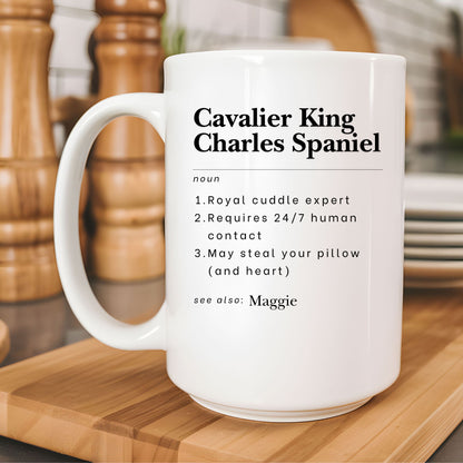 Personalized Cavalier King Charles Spaniel Mug