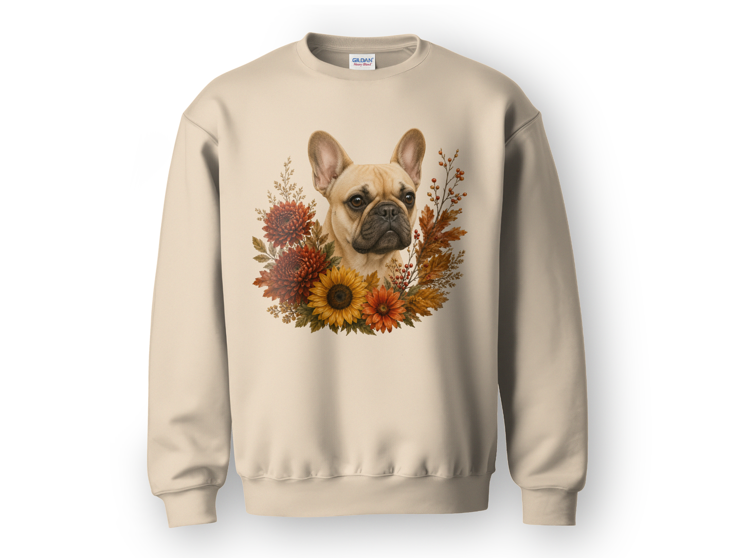 French Bulldog Autumn Floral Sweatshirt