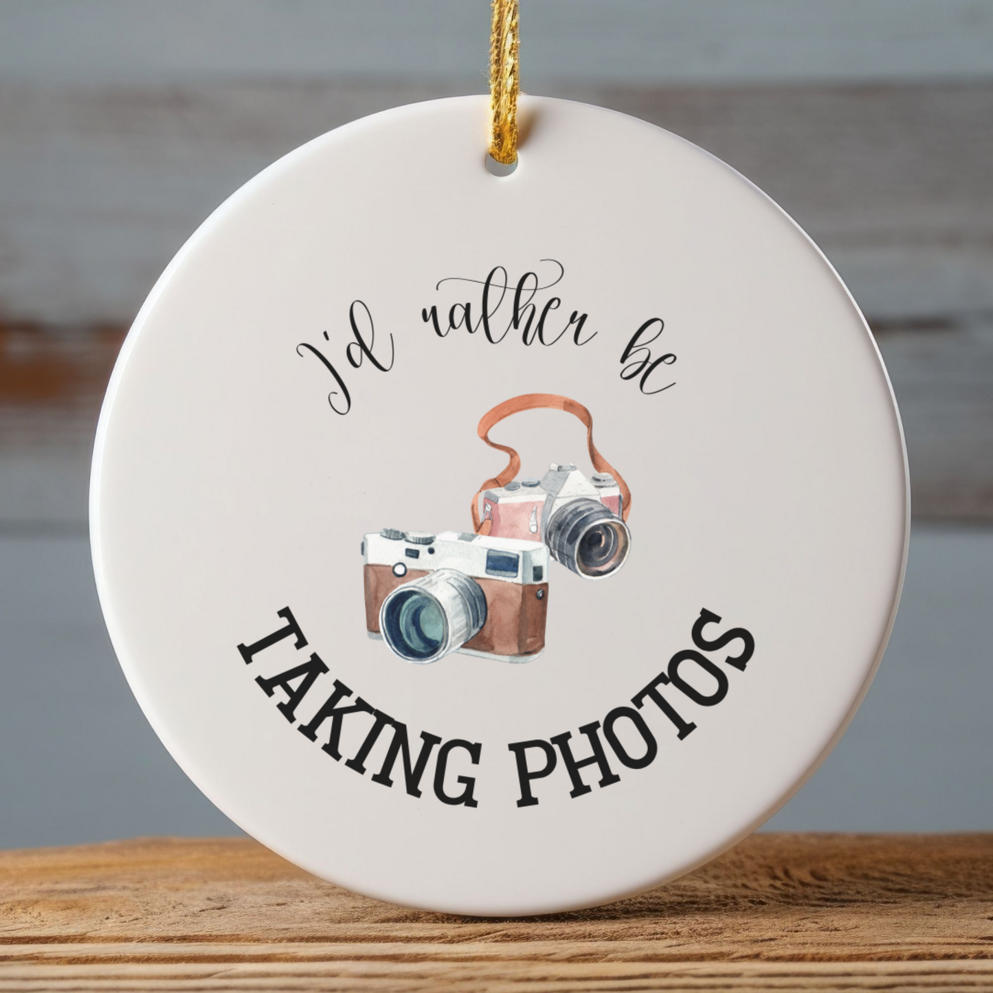 Photographer Gift, Camera Ornament, Gift for Photographer, Photography Gift, Photo Lover Gift
