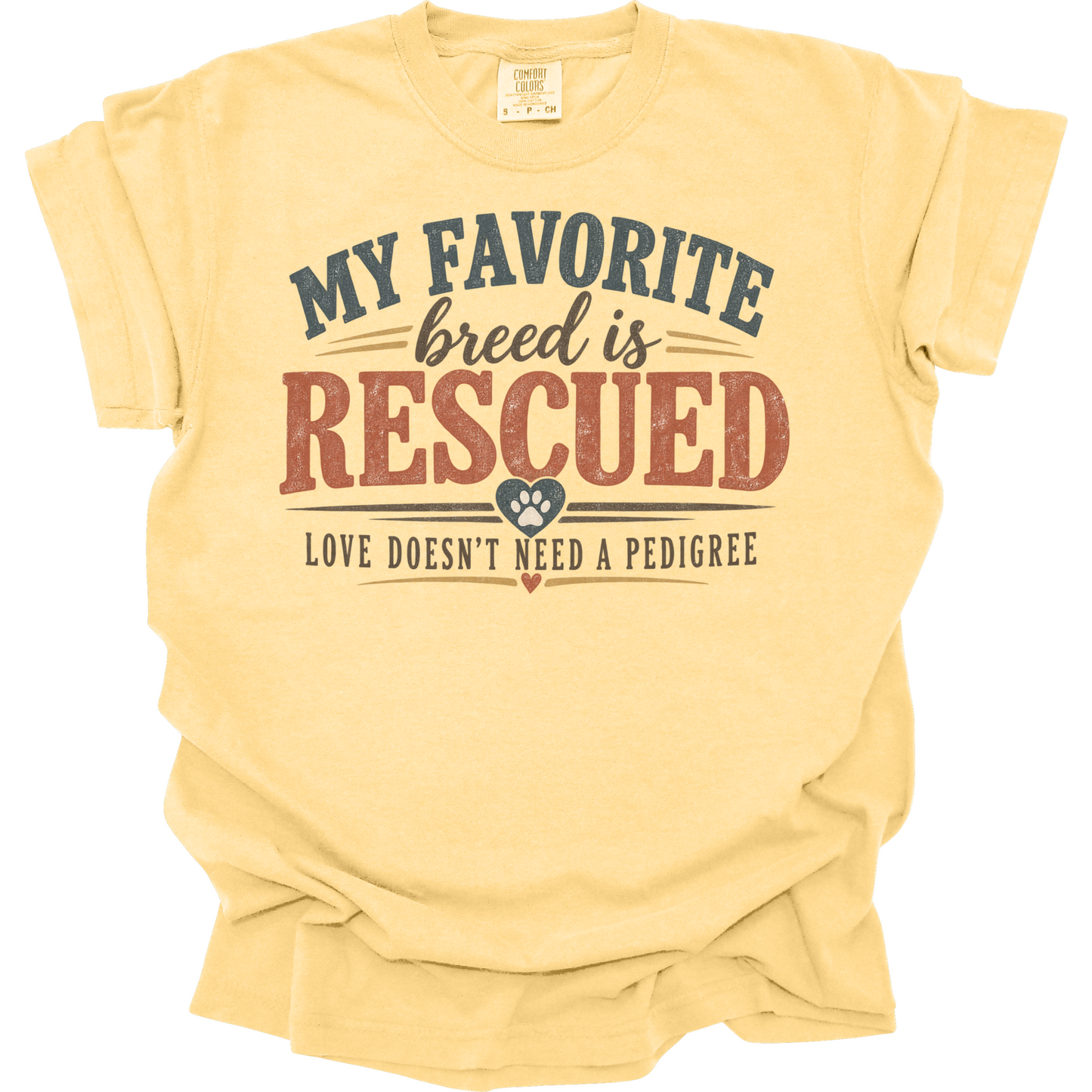 Rescue Dog Shirt, Adopted Dog Mom Tee, Rescue Pet Gift, Dog Adoption Shirt