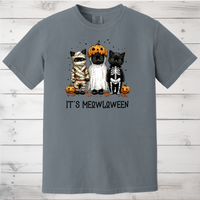 Load image into Gallery viewer, Halloween Cats in Costumes Tee
