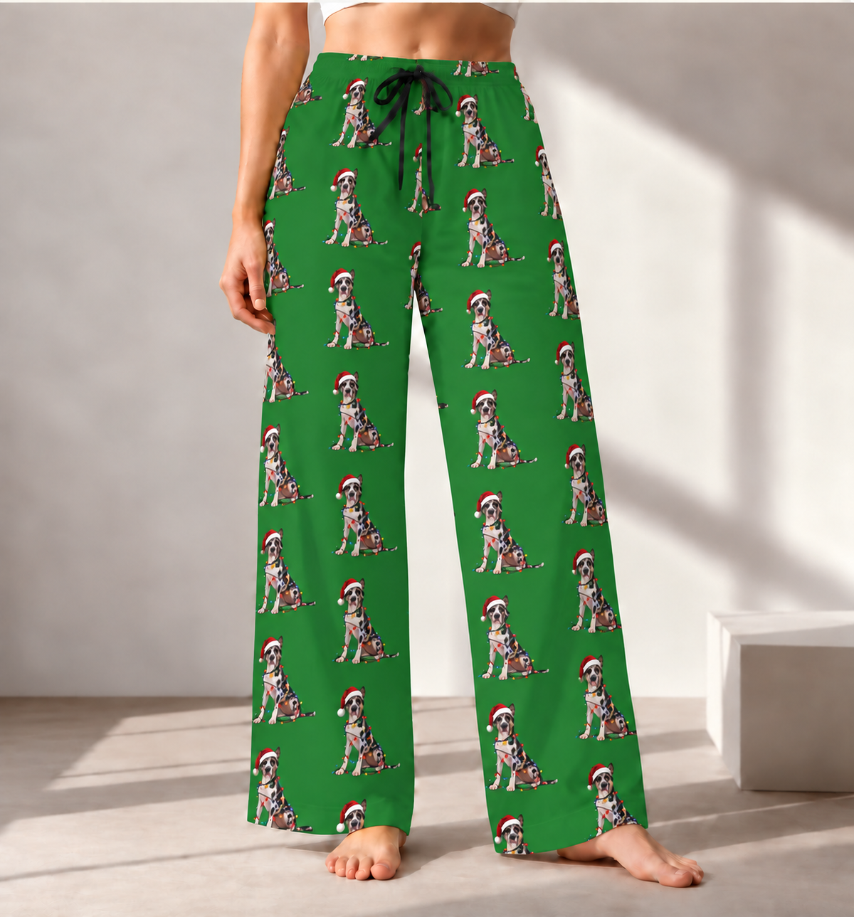 Great Dane Christmas Pajama Pants