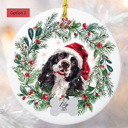 Personalized Cocker Spaniel Ornament