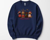 Load image into Gallery viewer, Merry Christmas Labrador Hoodie, Sweatshirt or Tee