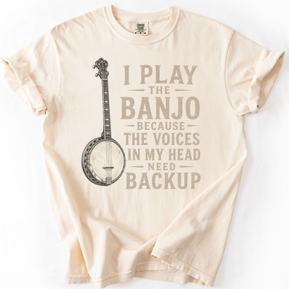 Funny Banjo Player Shirt, Bluegrass Musician Gift, Banjo Lover Tee
