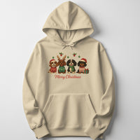 Load image into Gallery viewer, Merry Christmas Cavalier Hoodie, Sweatshirt or Tee