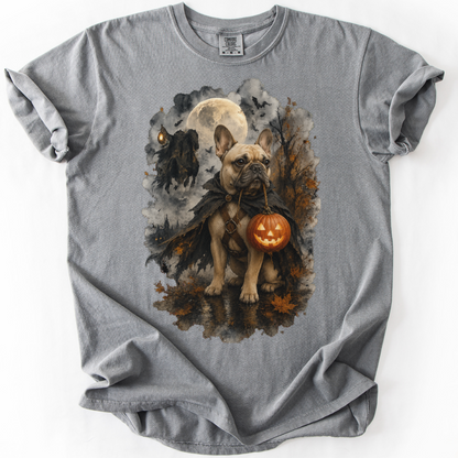 French Bulldog Headless Horseman Inspired Halloween Comfort Colors Shirt
