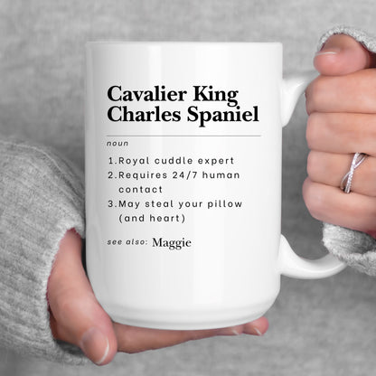 Personalized Cavalier King Charles Spaniel Mug