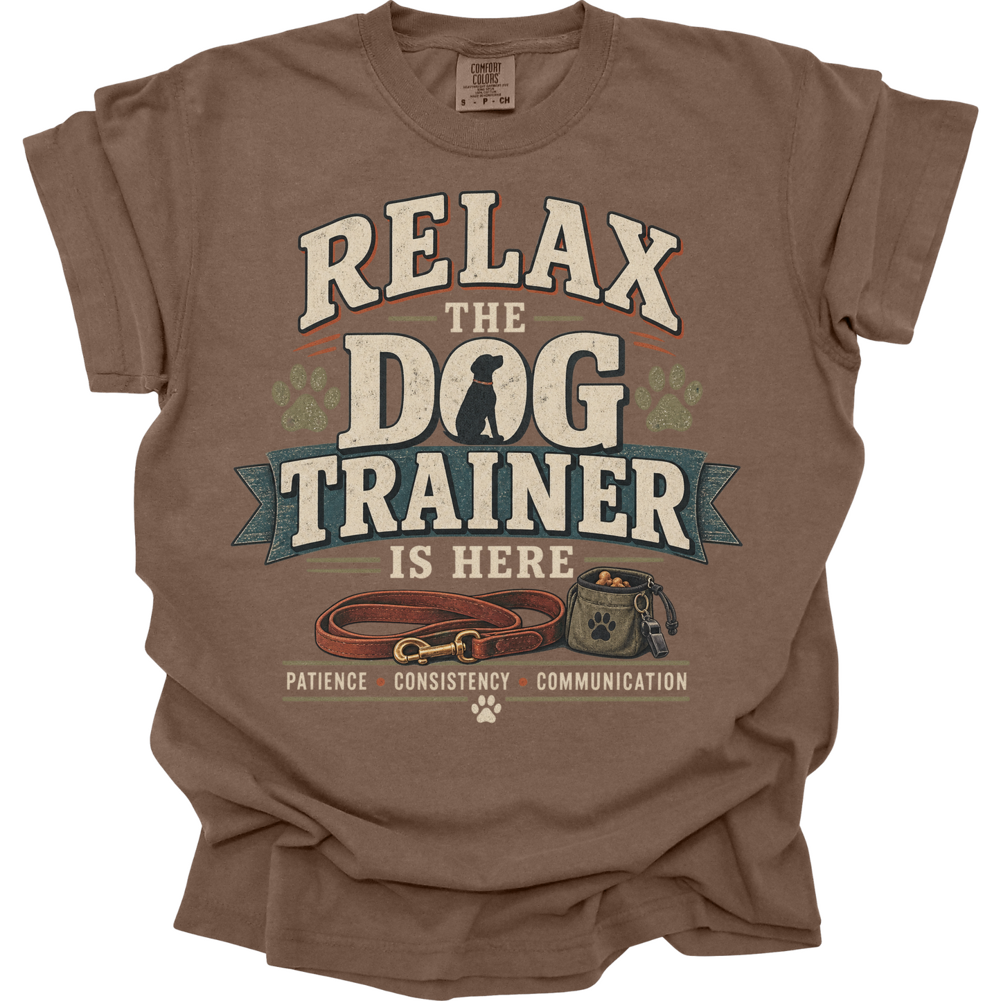 Relax The Dog Trainer Is Here Shirt