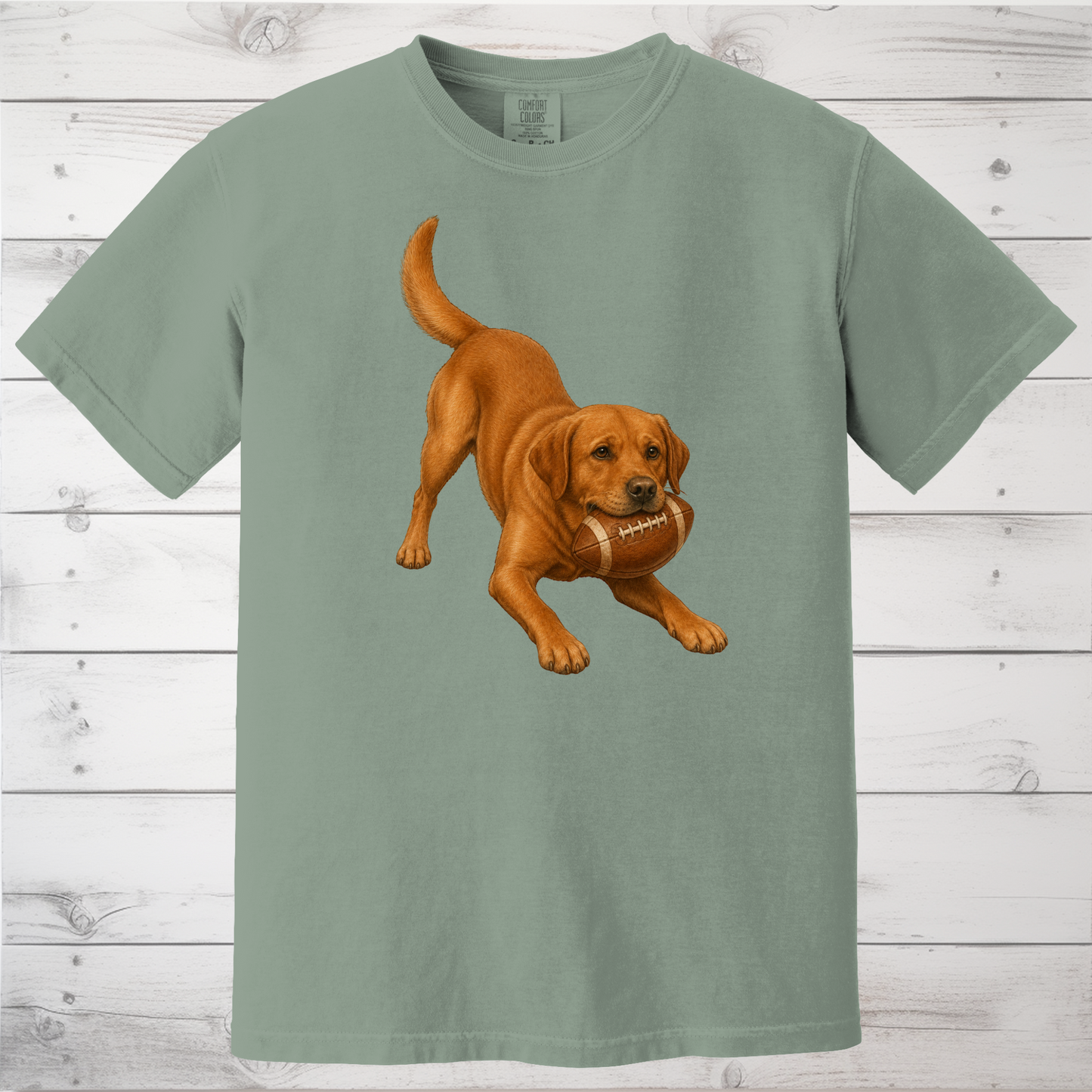 Fox Red Lab Football Shirt