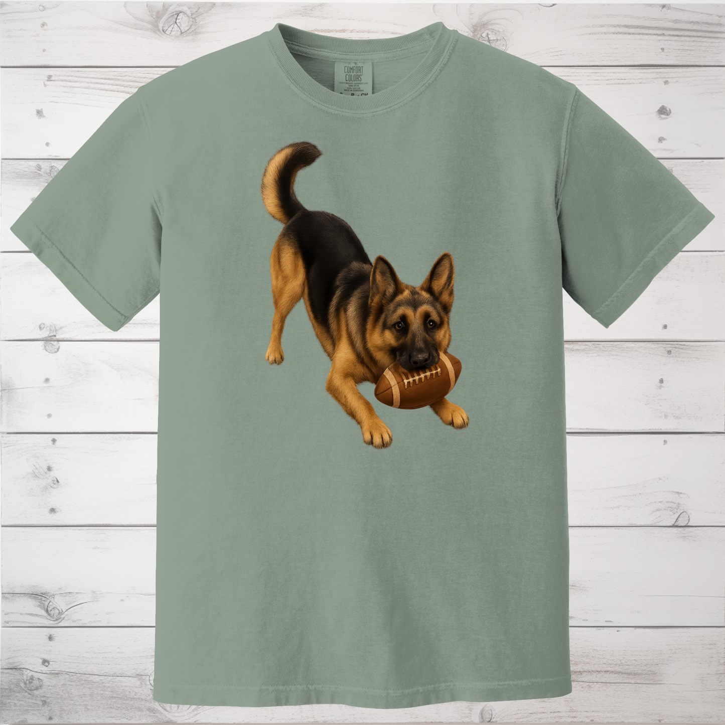 German Shepherd Football Shirt