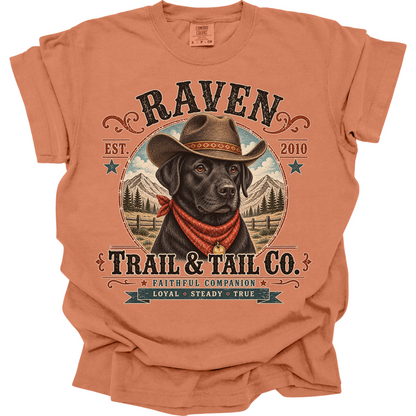 Personalized Dog Shirt, Custom Pet Portrait Western Cowboy Dog Tee, Dog Lover Gift
