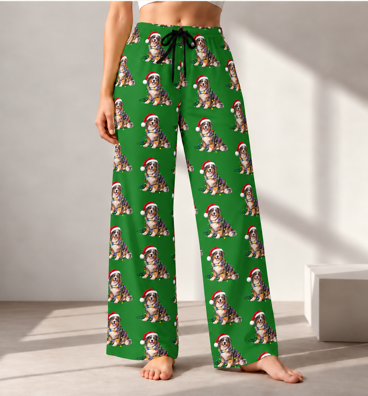 Australian Shepherd Christmas Pajama Pants