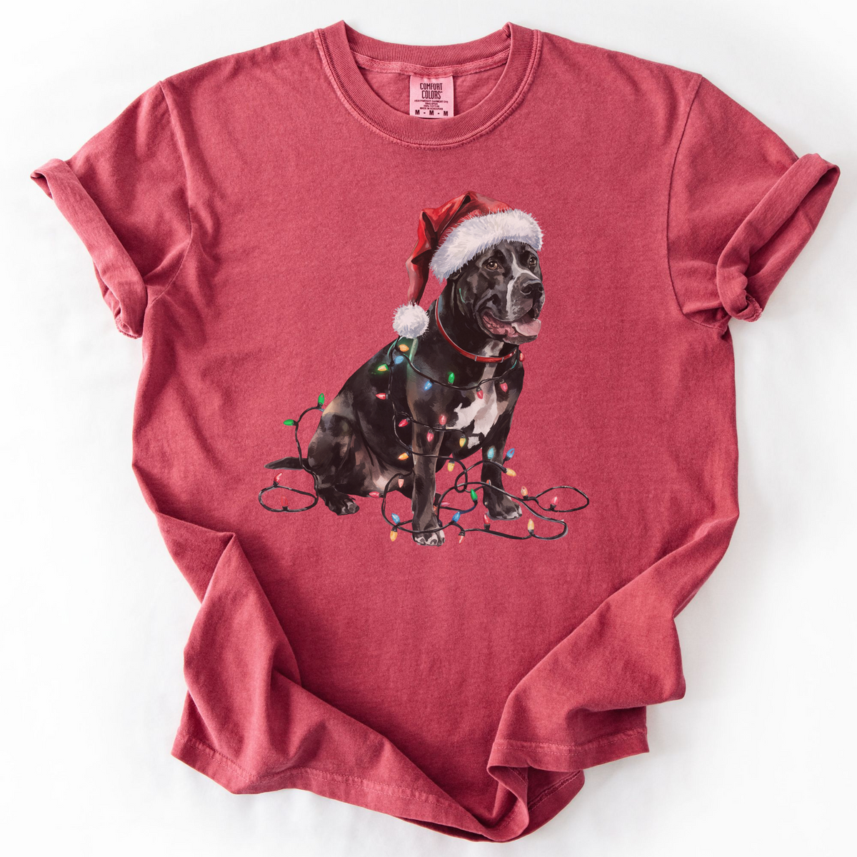Christmas Cane Corso Shirt, Christmas Lights Dog Shirt, Christmas Dog, Cane Corso Mom Shirt, Gift for Dog Lover, Cane Corso