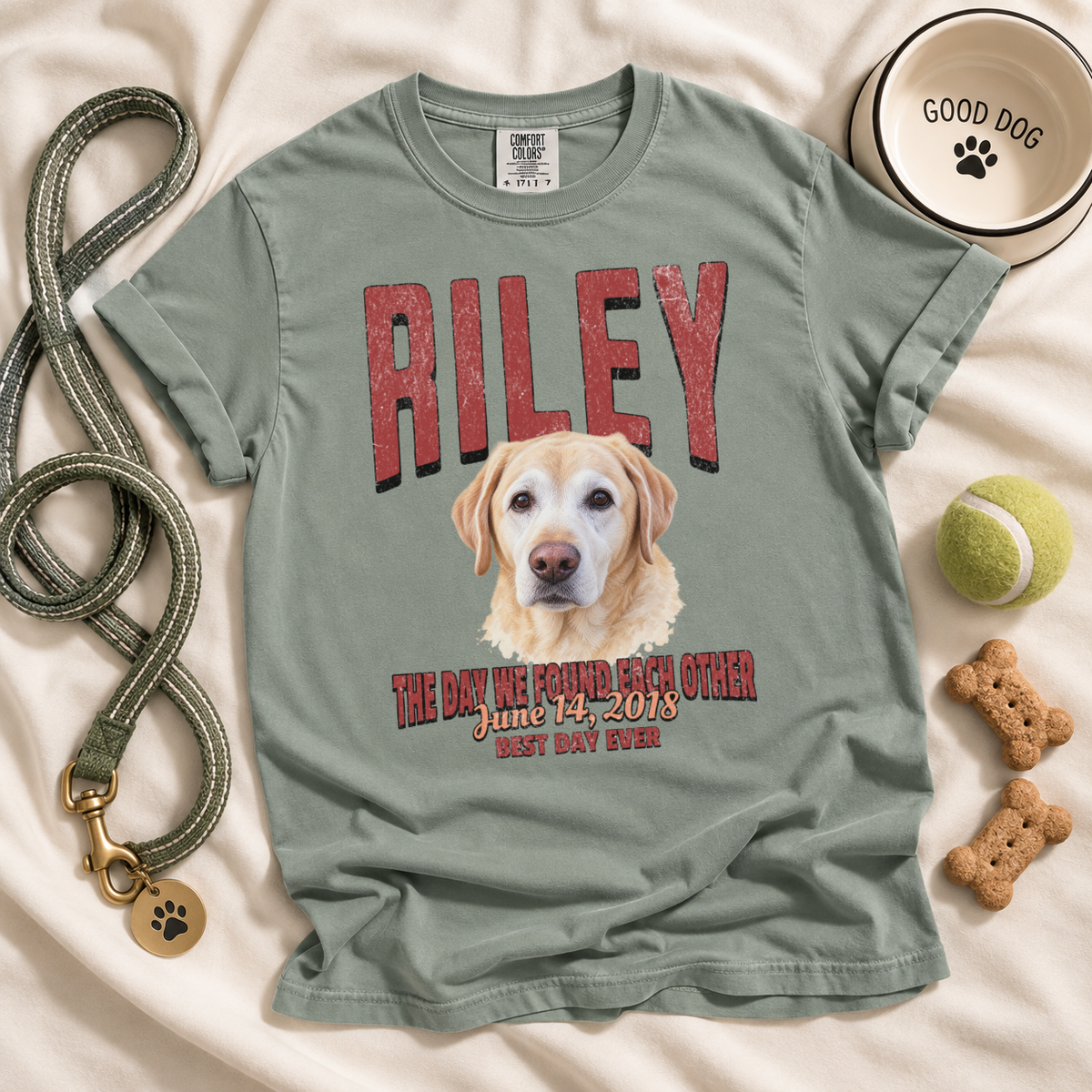 Personalized Gotcha Day Shirt, Dog Adoption Anniversary
