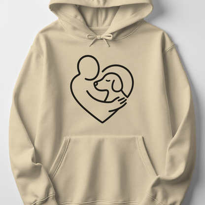 Dog Mom Dad Hoodie Dog Lover Sweatshirt Minimalist Pet Lover Gift Cute Dog Hoodie