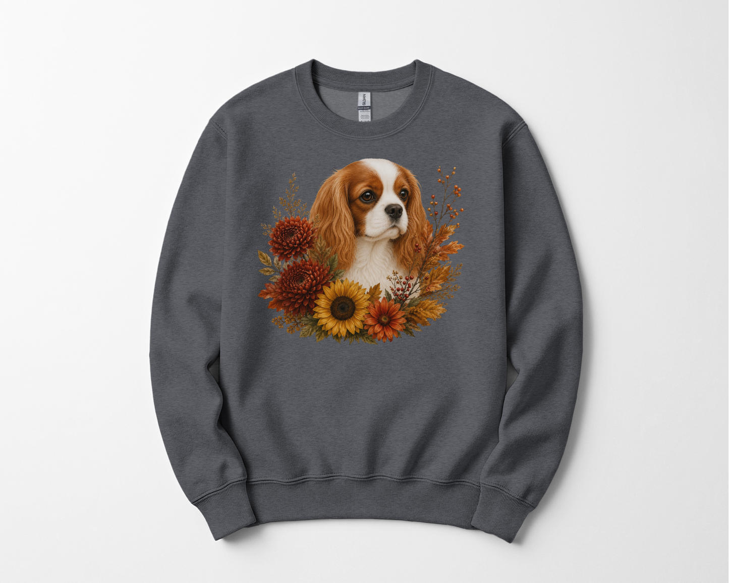 Blenheim Cavalier Autumn Floral Sweatshirt