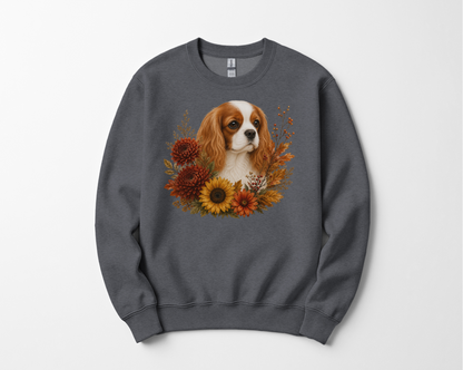 Blenheim Cavalier Autumn Floral Sweatshirt
