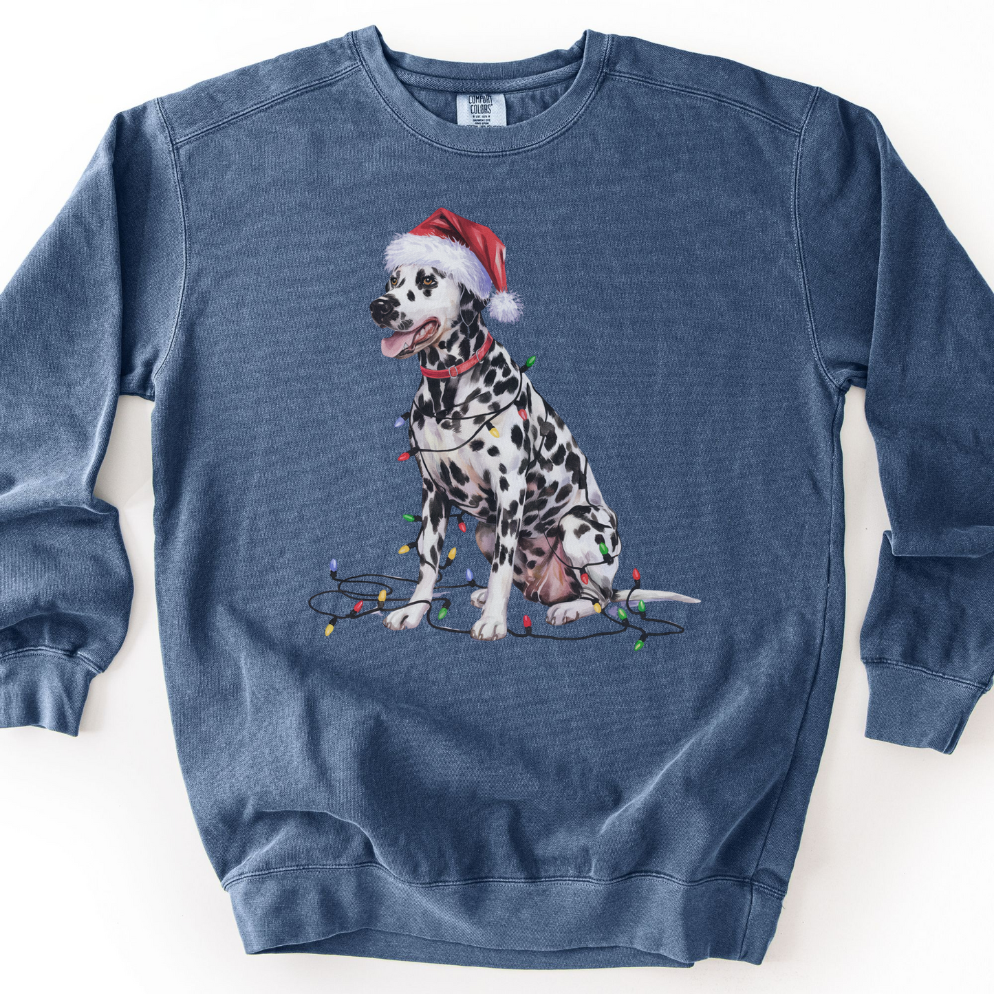 Dalmatian Christmas Lights Sweatshirt
