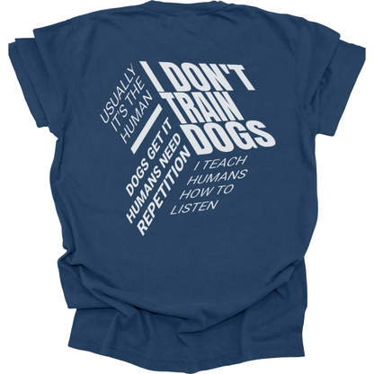 Dog Trainer Shirt, Funny Canine Training Tee, Professional Dog Trainer Gift for Women