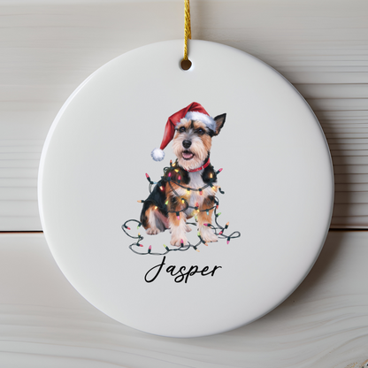 Norfolk Terrier Ornament, Custom Pet Keepsake