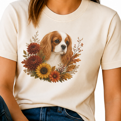 Blenheim Cavalier Autumn Floral Shirt