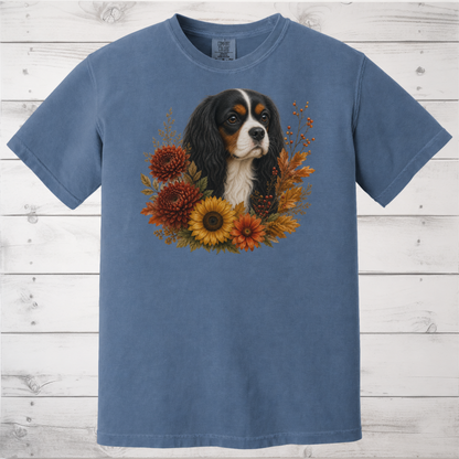 Tri Color Cavalier Autumn Floral Shirt
