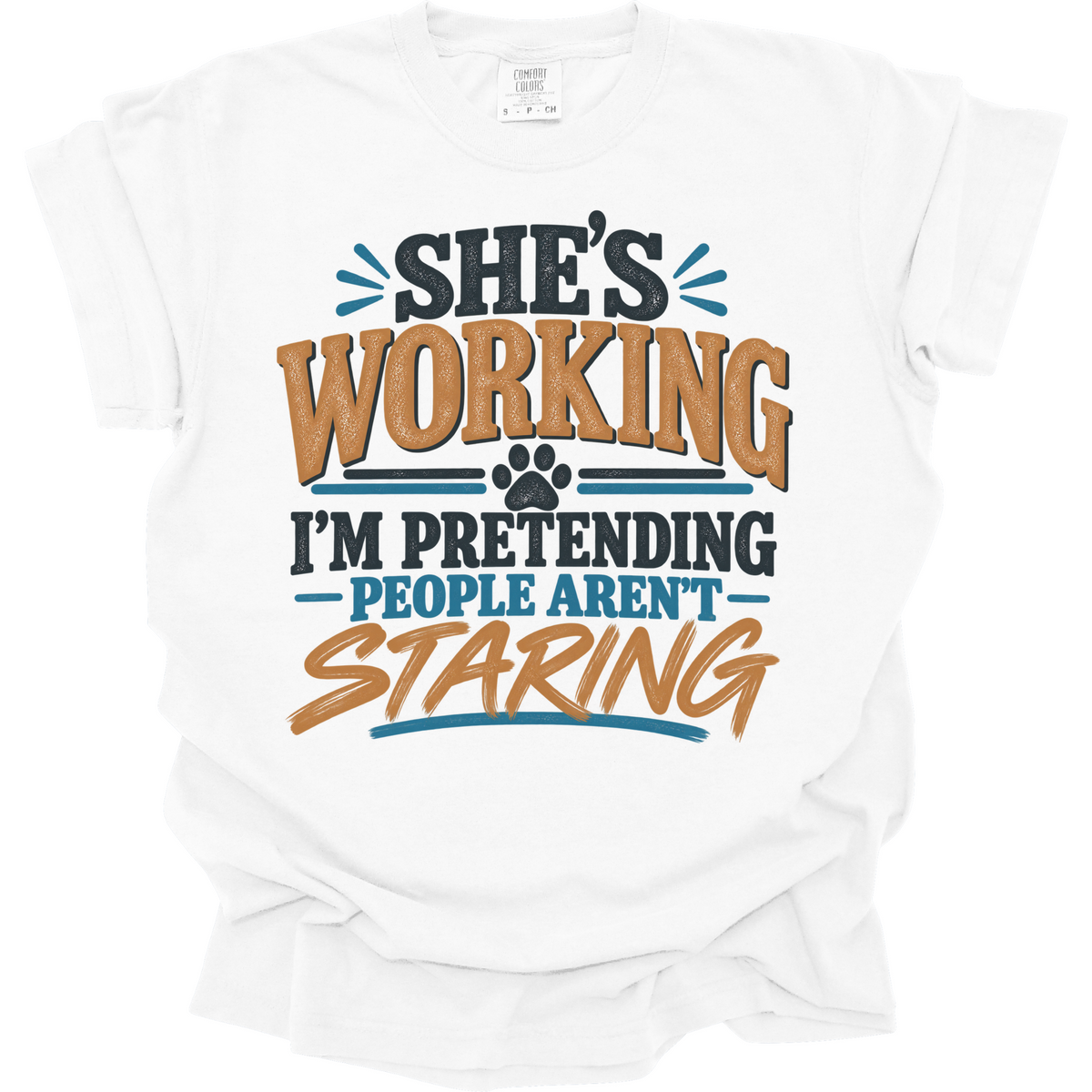 Funny Service Dog Shirt, Service Dog Handler Gift, Working Dog Humor Tee