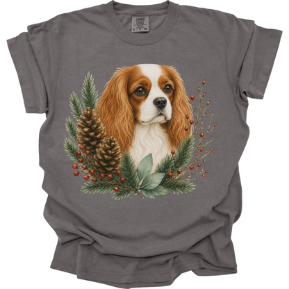 Blenheim Cavalier Christmas Shirt, Winter Dog Mom Gift, Cavalier King Charles Spaniel Tee