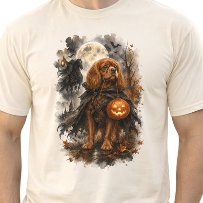 Ruby Cavalier Headless Horseman Inspired Halloween Comfort Colors Shirt