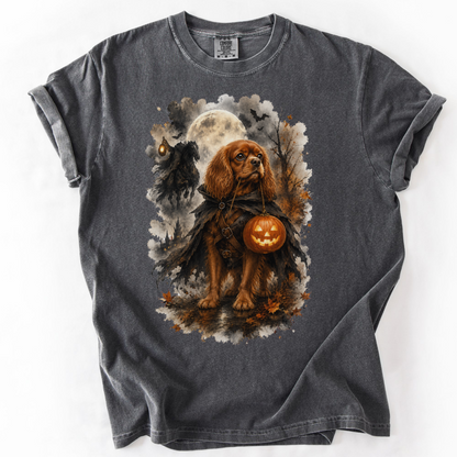 Ruby Cavalier Headless Horseman Inspired Halloween Comfort Colors Shirt